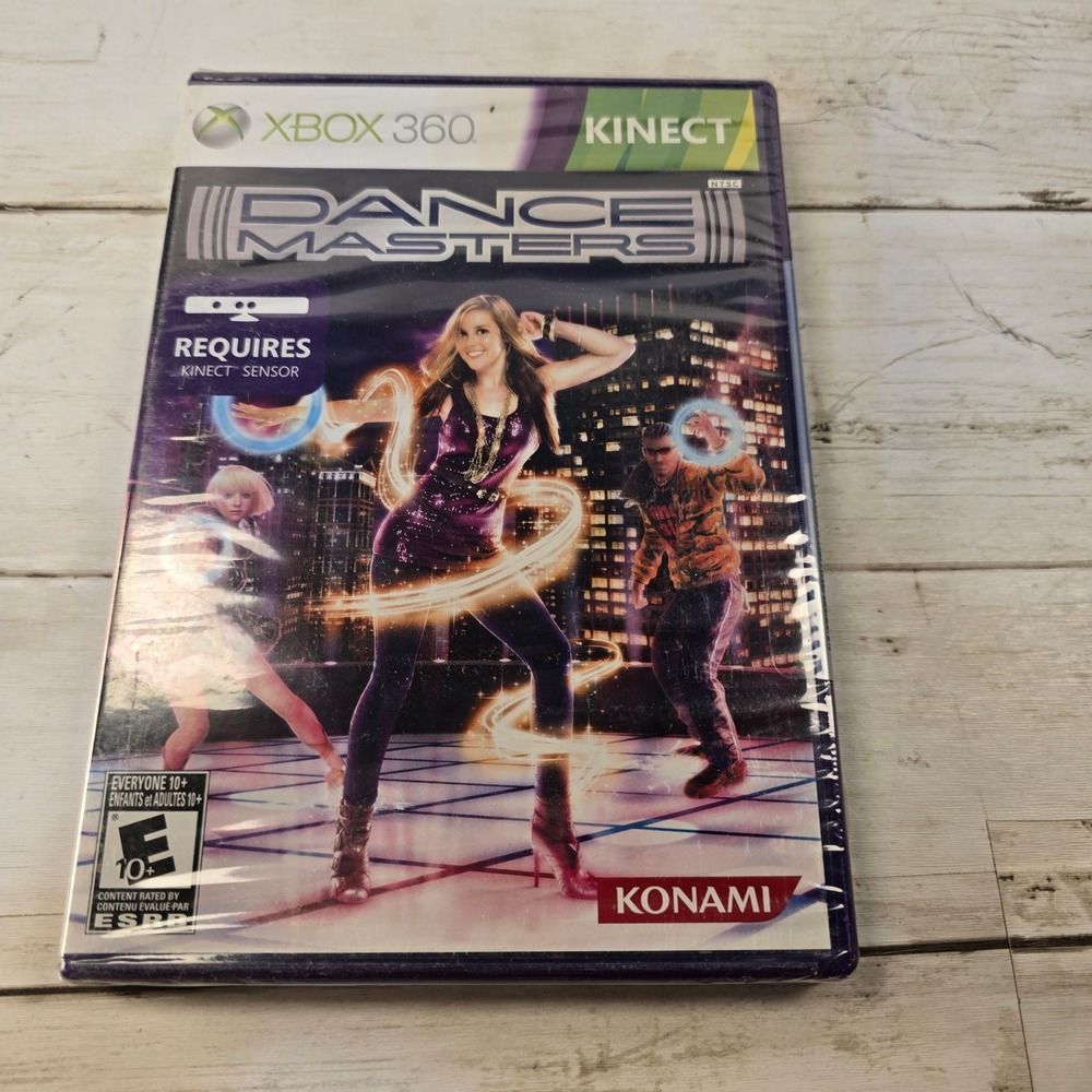 Dance Masters Xbox 360 Kinect Game Konami New Sealed NTSC 2010